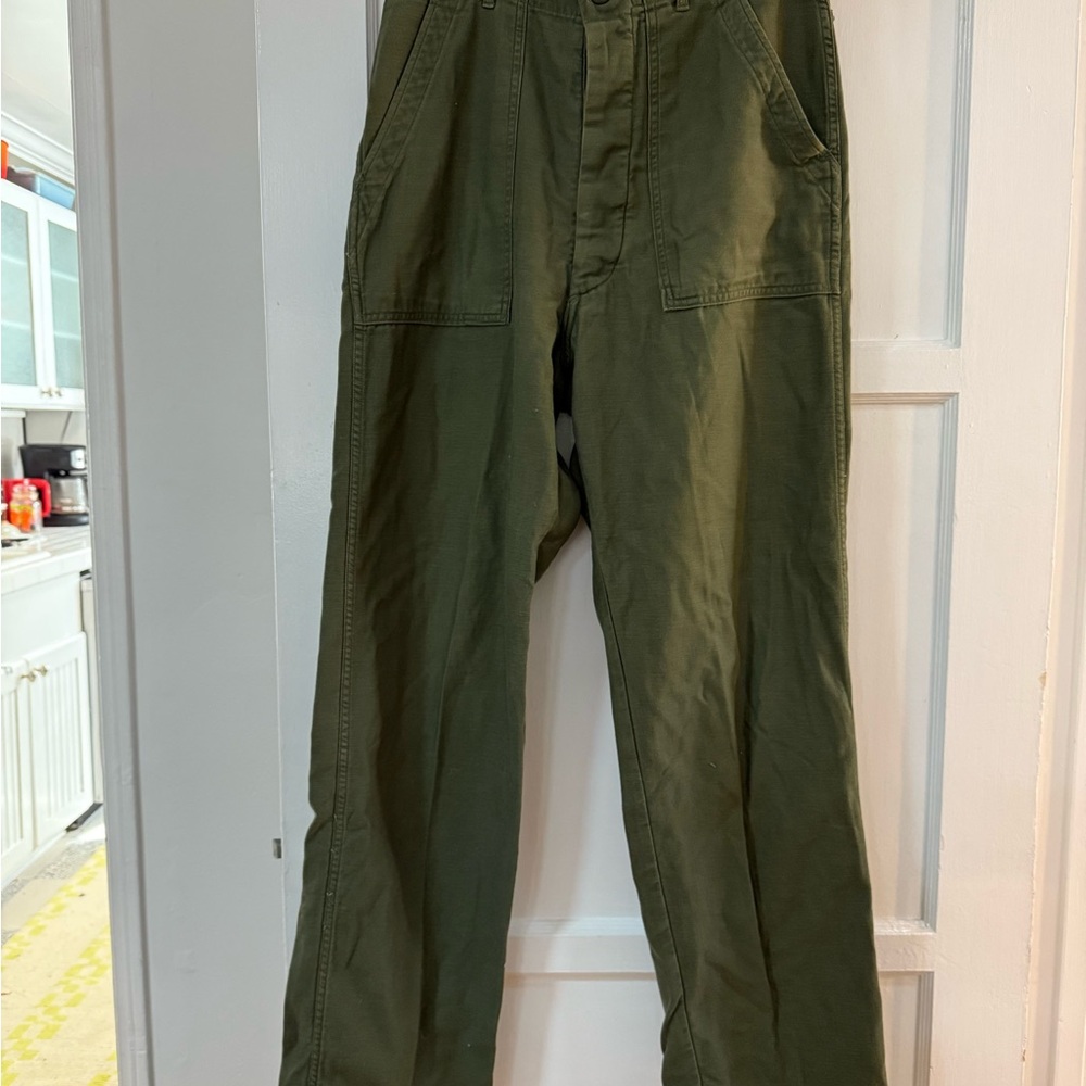 Army Green Utility Pants - Size 34x35 - Picture 2 of 4